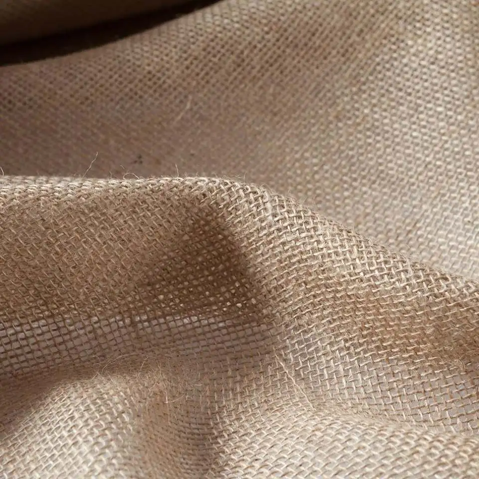 High Quality Hessian Wholesale Jute Fabric Hemp Fabrics Yute Burlap Fabric