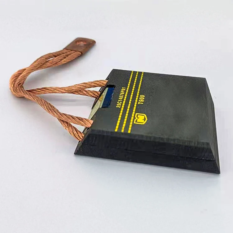 Motor generator rotating slip ring carbon brush copper carbon brush