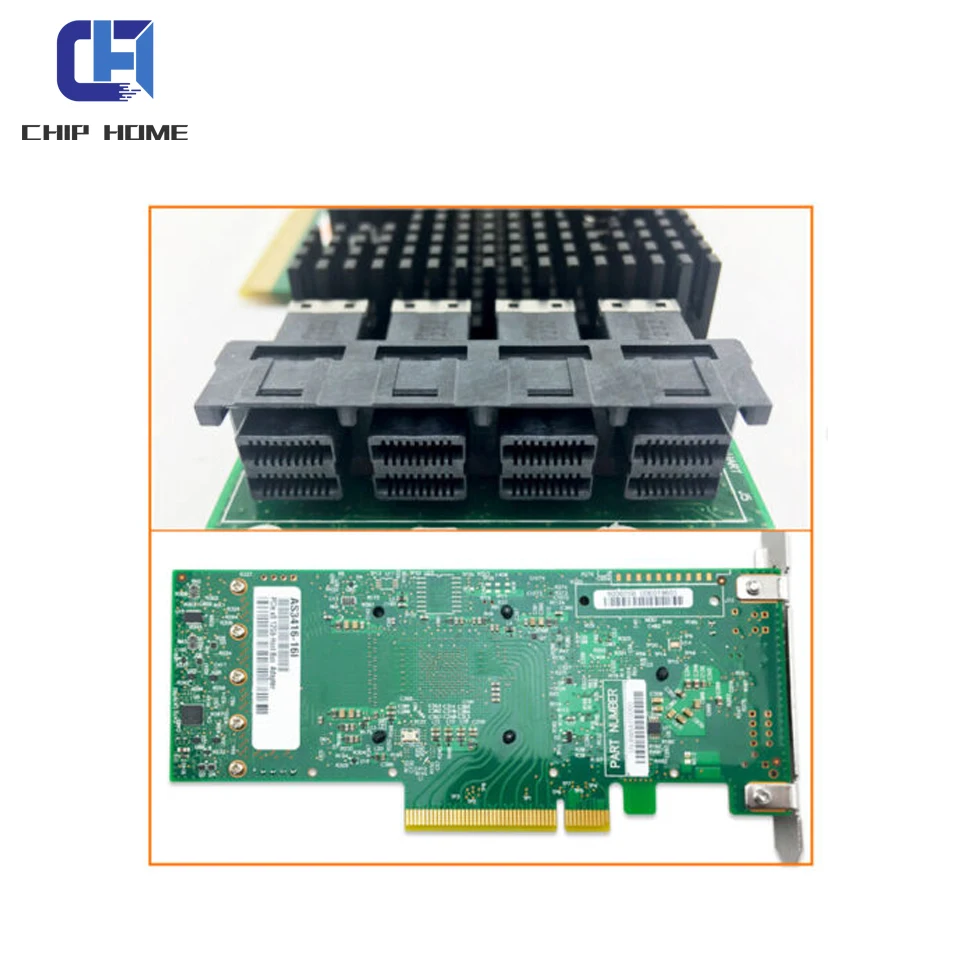 SAS 9400-16i x8 lane PCI Express 3.1 SAS Tri-Mode Storage Adapter 9400-16i