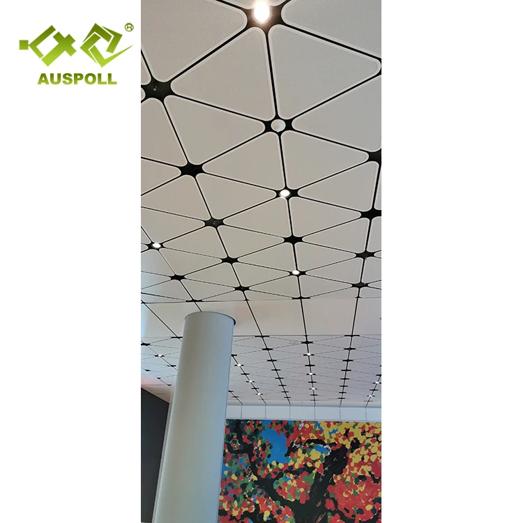 
Made in China ceiling materials supplier of aluminum clip-in ceilings/metal ceiling tiles for internal room roof top decor 