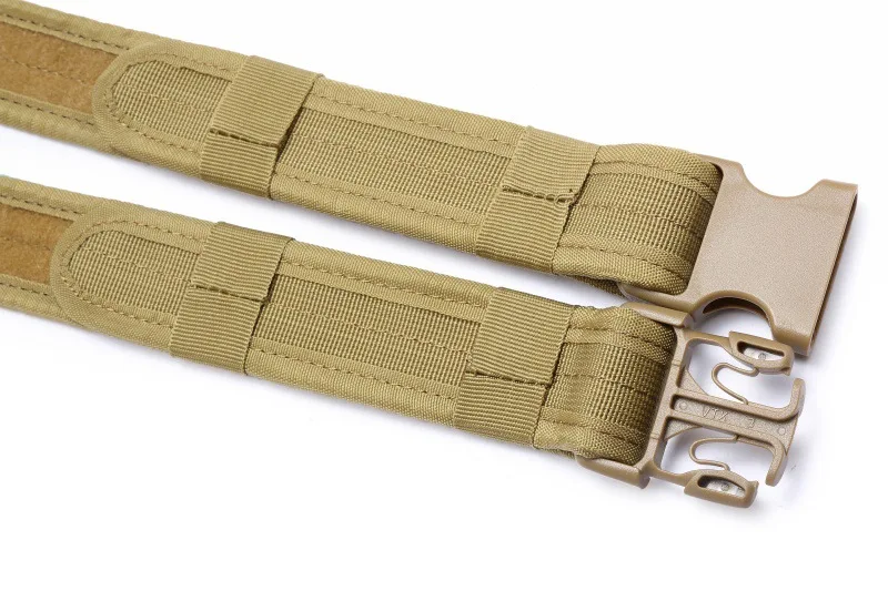 OEM 1.5 Inch Nylon Tactical Belt Duty Waist Support Outdoor Sport Shooting Hunting Accessories Combat Belt