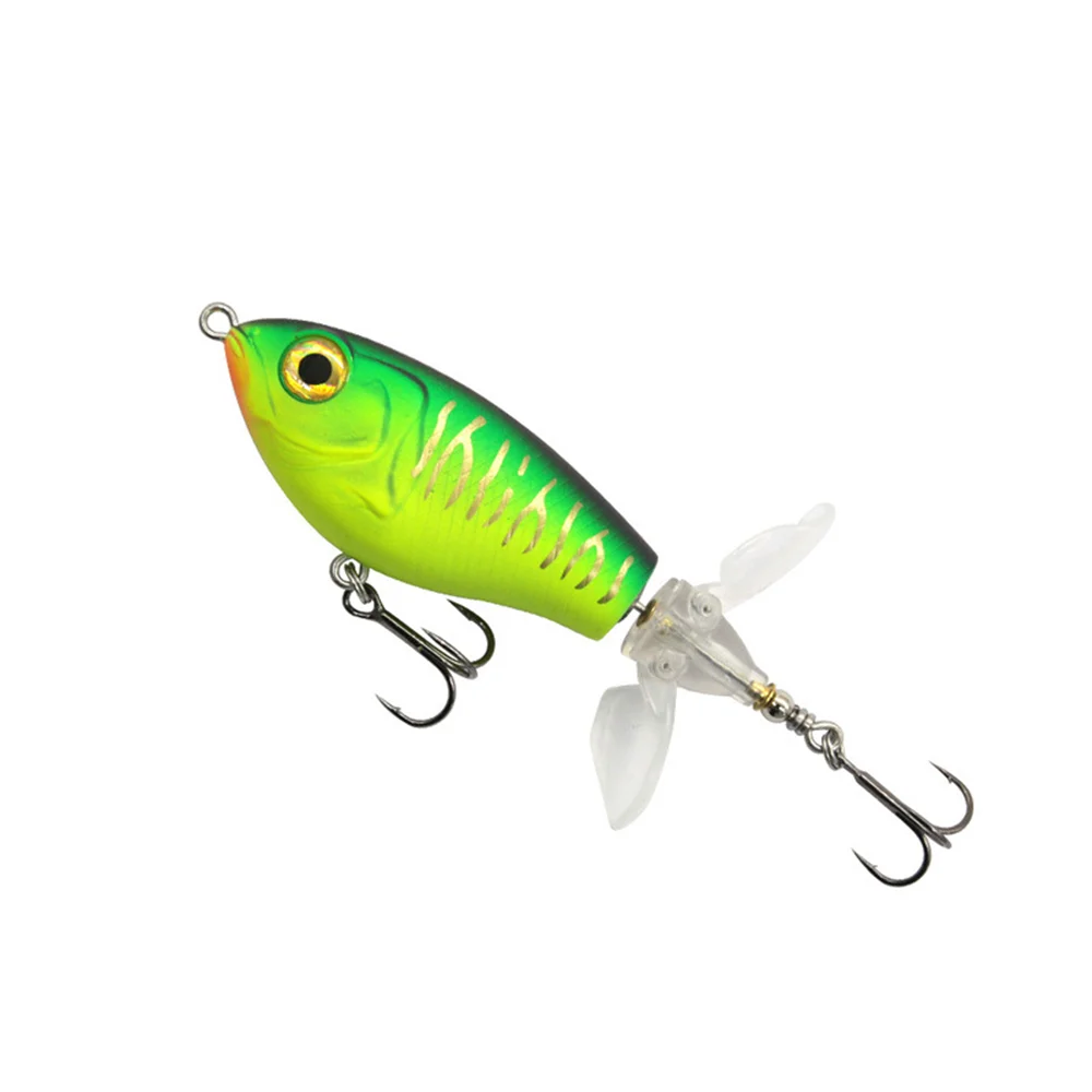 16g 80mm EAST Wobbler Buzz Floating topwater fishing lures Hard Bait Propeller For Bass Tilapia Fishing lure