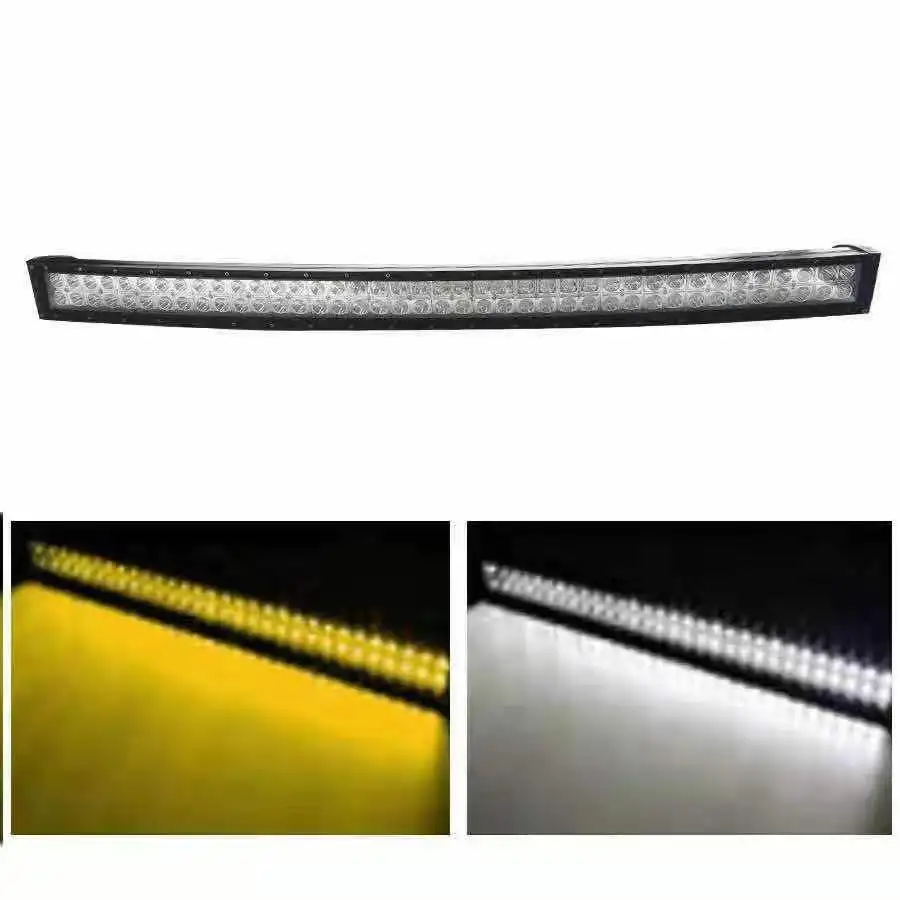 Wholesale car accessories aluminum 72w 120w 180w 240W 288w curved led light bar  c r e e for car truck suv atvs off road 4x4 led work light