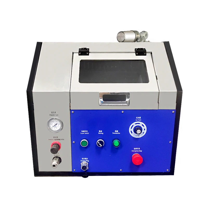 Super power dry ice cleaning machine, dry ice mold cleaning equipment, cleaning equipment for carbon, dirt, rust