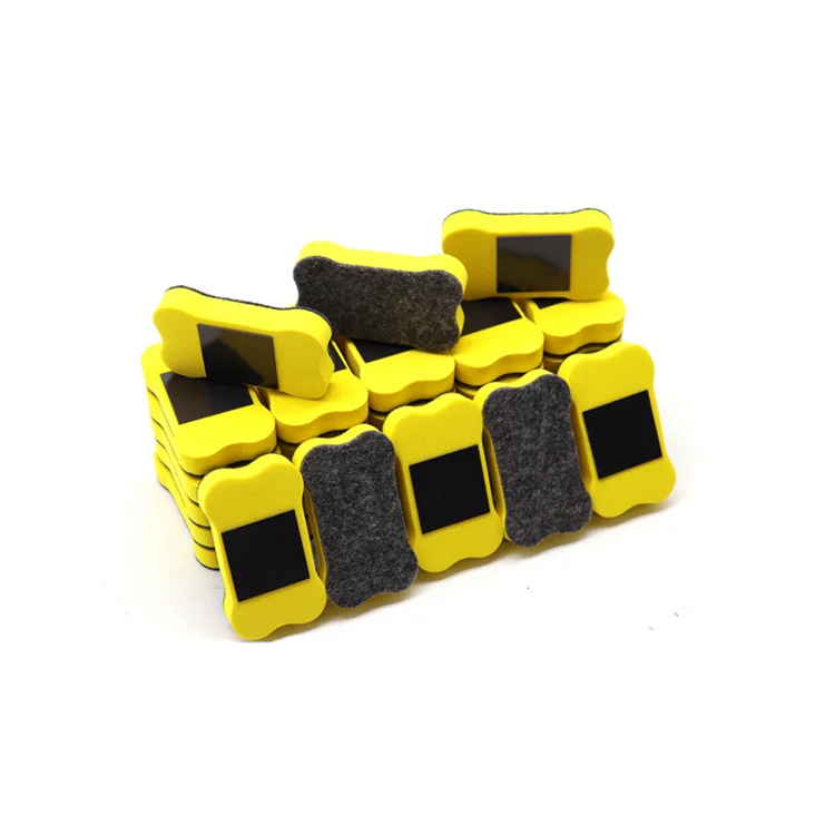 Amazon hot sale nice price Eraser Magnetic fashion popular Dry Magnetic fiber WhiteBoard Eraser
