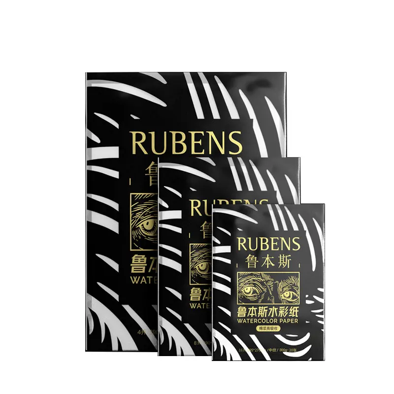 Paul Rubens Professional Water Color 300gsm Painting Paper 32k 20sheets Hand Painted Water Colour Paper
