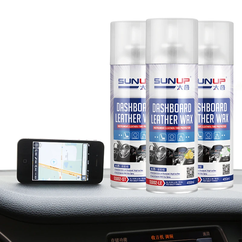 Car Home Dashboard Polish Cleaner Wax Silicone Dashboard Leather Wax For Car Cleaning Polish