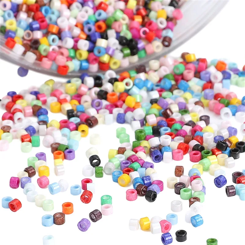 Wholesale 1 pack of 450g 1.6mm/2mm/2.5mm multi color glass seed beads made jewelry necklace bracelet