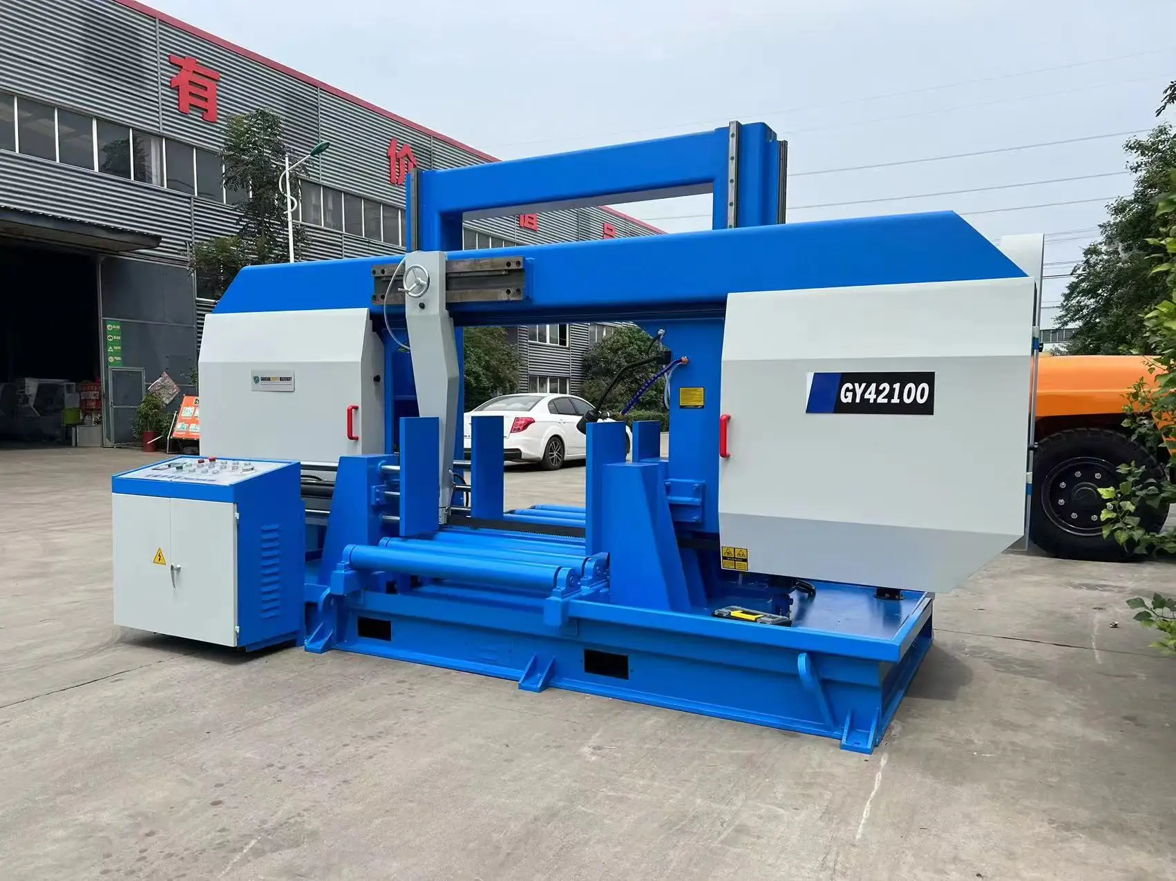 CNC Control Sections Sawing Band Saw