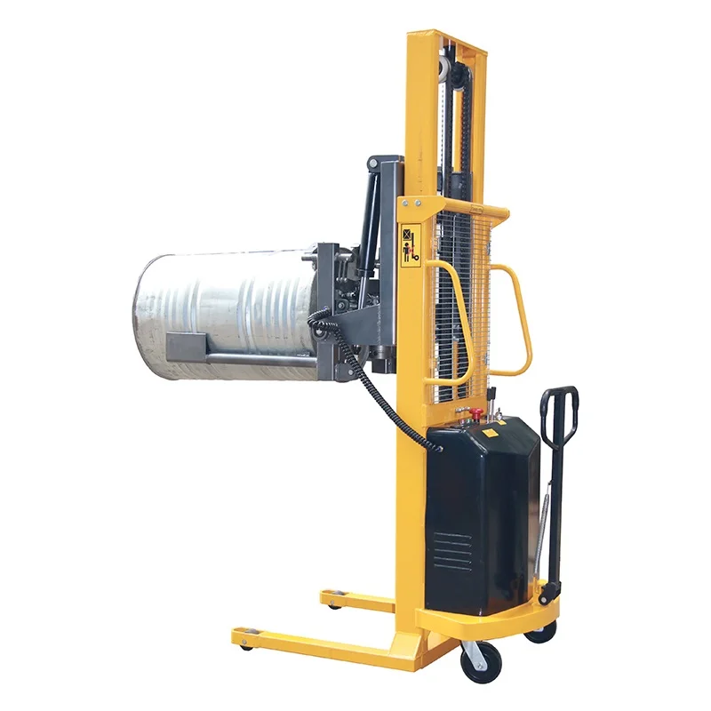 350/450/520KG Semi Electric Hydraulic Oil Drum Lifter Oil Carrier Drum Rotate Lifter