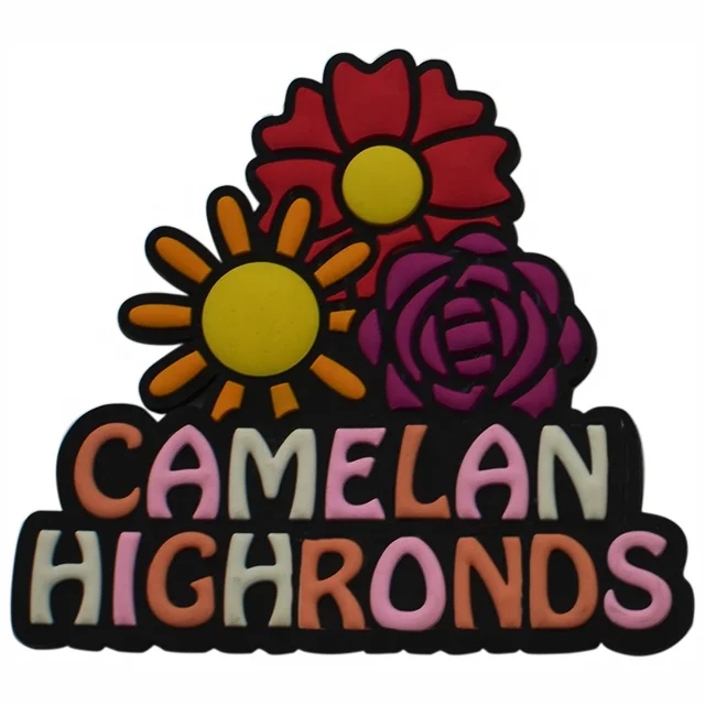 3D PVC Fridge Magnet Sunflower Refrigerator Magnets Set Cute Flowers Clouds Fridge Magnet Set for Kitchen