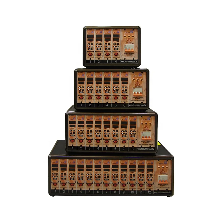 
Hot Runner System Digital 1-12 Zone PID Temperature Controller For Plastic Injection Molding 