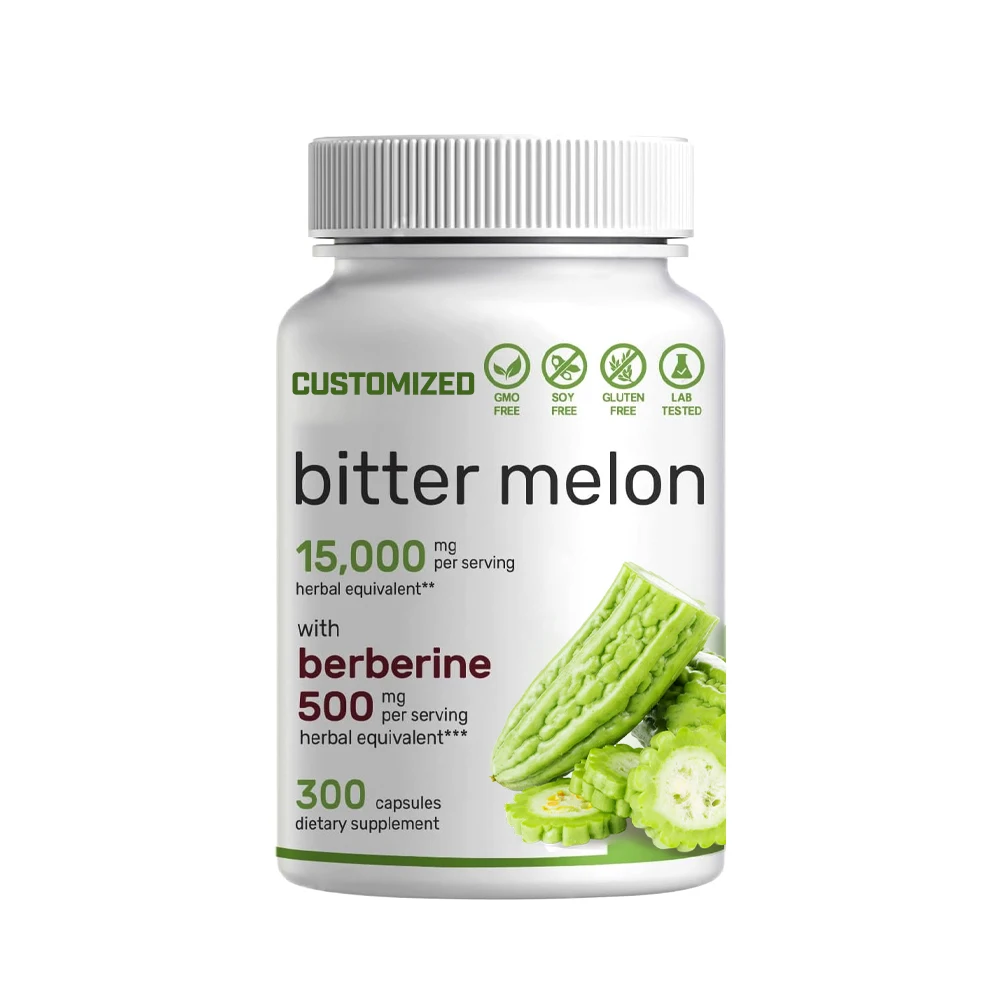 Factory Price Bitter Melon Extract Bitter Melon Capsules Momordica Charantia Capsules With Private Labeling