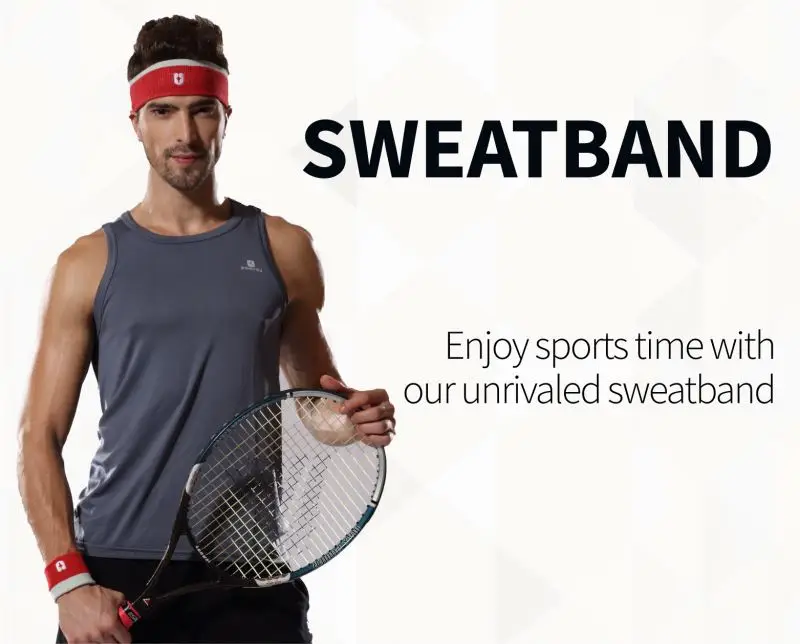 Wholesale No Minimum Manufacturer Customized Logo Headband Cheap Custom Sports Head Sweatbands