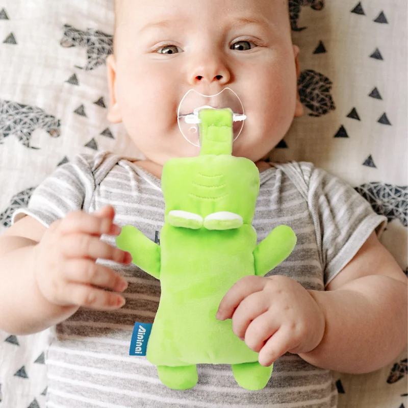 Hot Sale Baby Animal Pacifier  Plush Toys Newborn Sleeping Soft Baby Plush Comfort Toy Clip