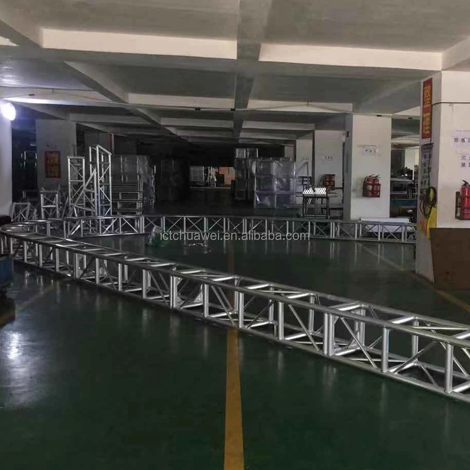  Высокое качество TUV сертификат Global alu truss 400*400 мм квадратная алюминиевая