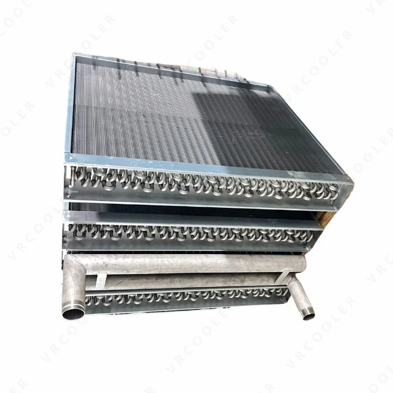 Industrial SUS Water to Air Heat Exchanger for Custom Cast Silicone Processing Line