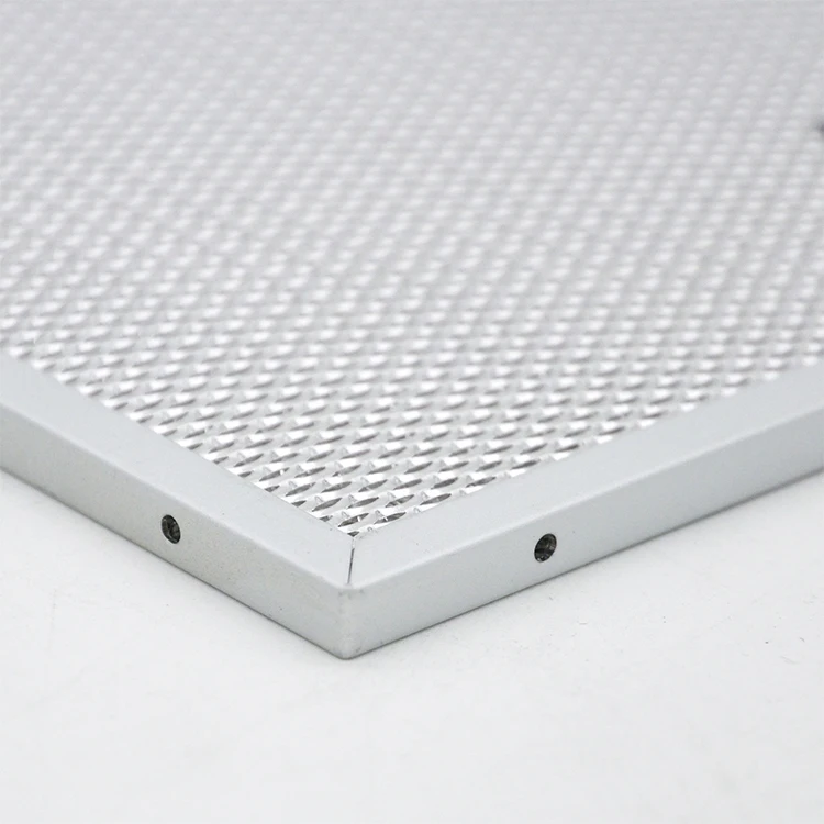 
Porous stainless steel/aluminum grease oil mesh filter 