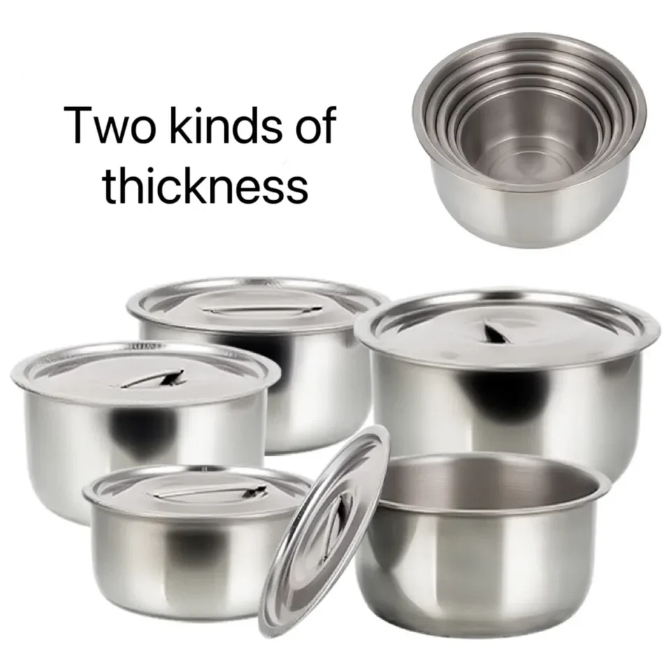 winpolar factory outlet Outdoor Stainless Steel Taste Cup Thickened Seasoning Tank Canteen Dough Stirring Food Multi-purpose Pot