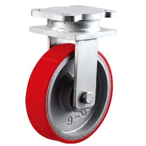 8inch heavy duty  rigid caster fixed caster  1000Kg capacity