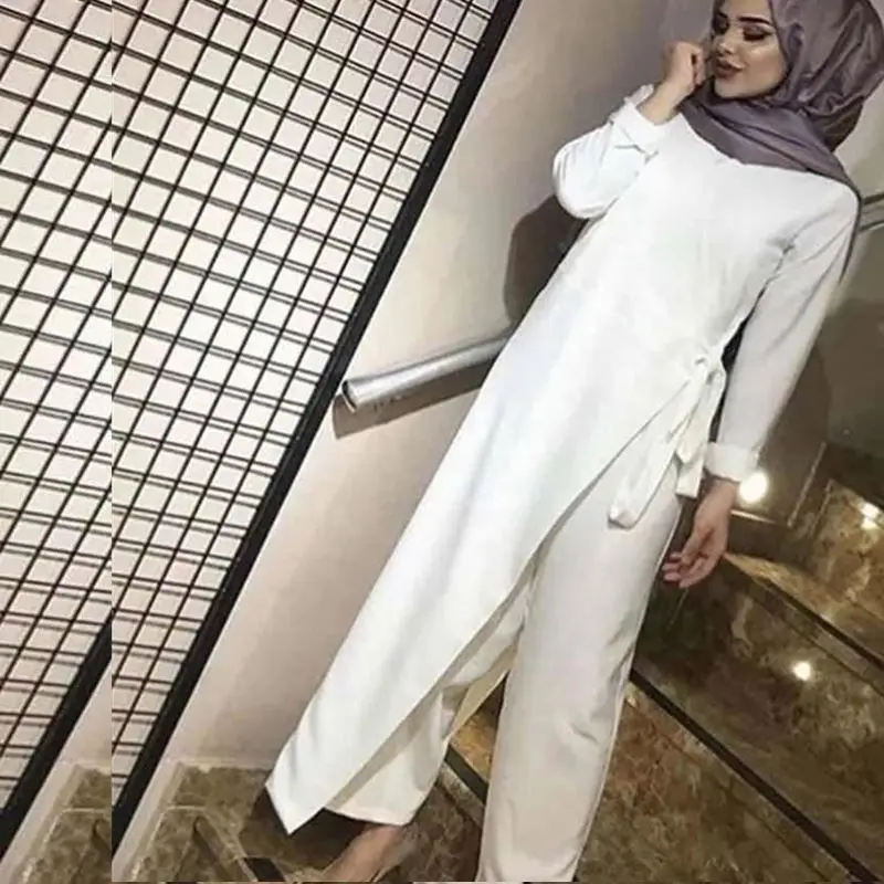 
New Abaya Dubai Muslim fashion jumpsuit dress Turkey Islamic clothing African women dresses 