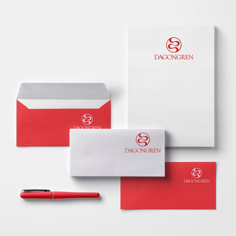 Custom Size Wedding Invitation Thank You Gift Card Pearl paper envelope latest luxury gift wrapping paper envelope