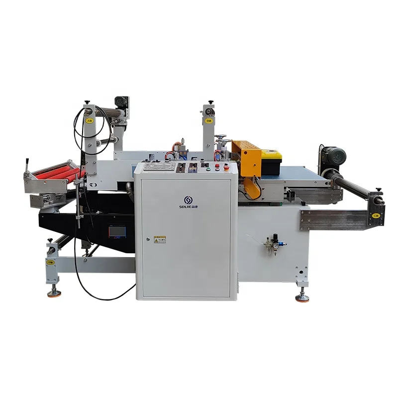 SJHQ-800 Multi-function Sliding Cutting Machine Woven Fabric Fitting Slitting Machine