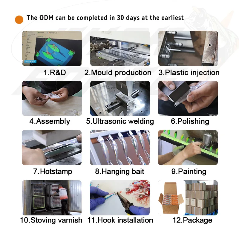 THORFORCE 35mm/45mm 7g/15g Luminous Metal Jigs Sea Fishing Slow Pitch Jig Lead Bait saltwater jigging fishing lures