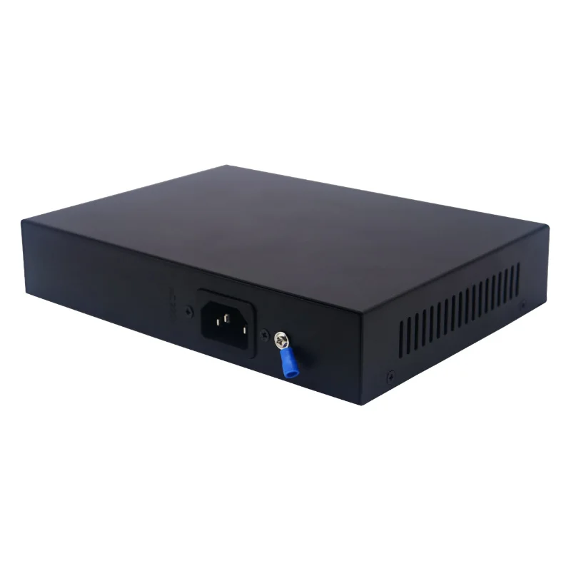 4 Ports 10/100/1000Mbps PoE+ 2 Fast Ethernet Uplink, 803.af/at compliant, Unmanaged Plug and Play PoE switch