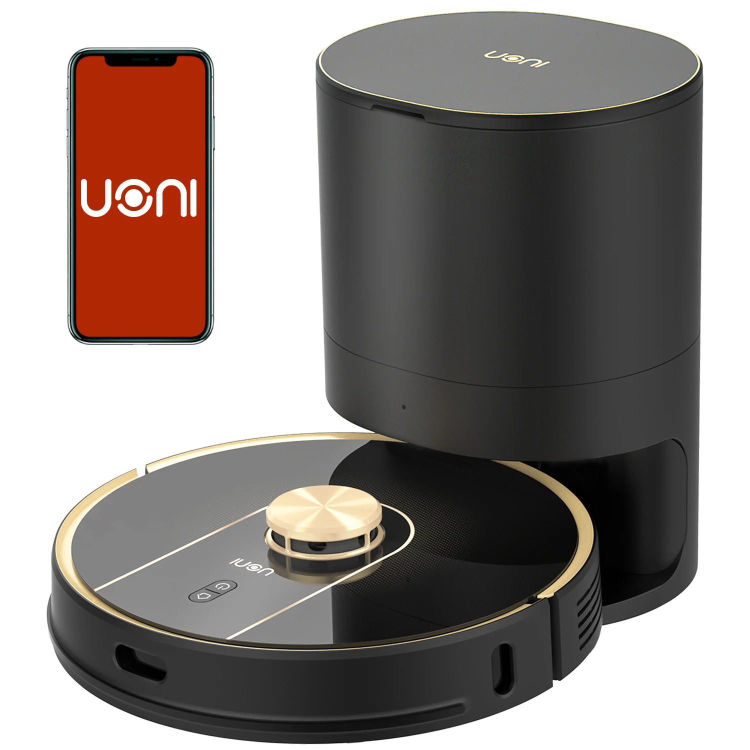 Uoni Vacuum Cleaner V980 Plus Robot Vacuum Cleaner Laser 5200 mAh Price Vacuum Cleaner Water Filter Vacuum Cleaner