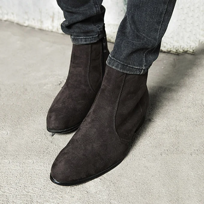 
Men Martin Boots Korean Style Man Boot Male Casual Flat Boot 