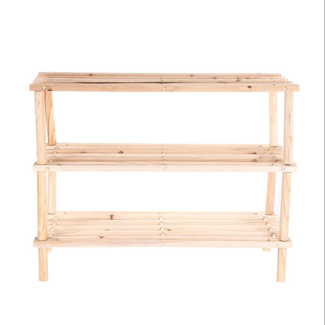 5 уровневая многофункциональная полка для обуви шкафа стеллаж для хранения из бамбука и полки