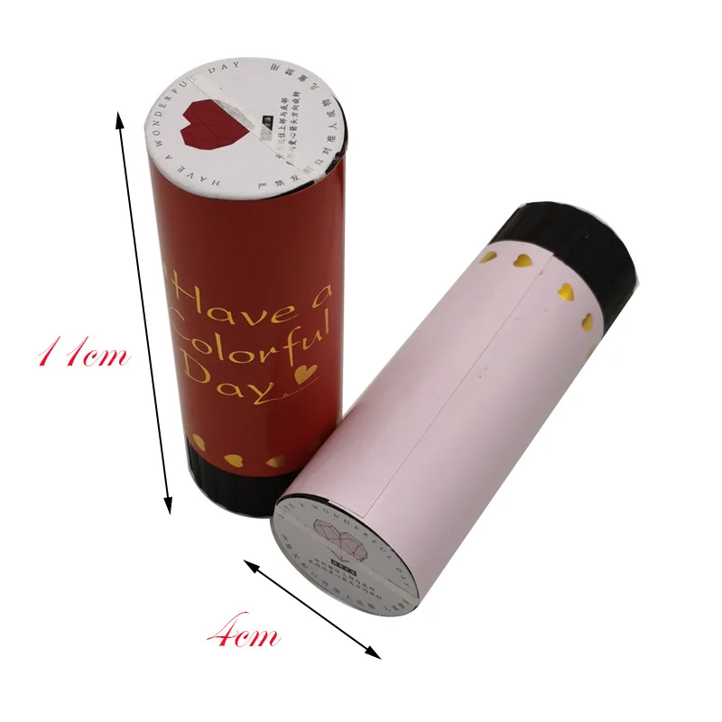 Wedding hand-twisted fireworks small salute Spring fireworks tube confetti Birthday party wedding wedding supplies