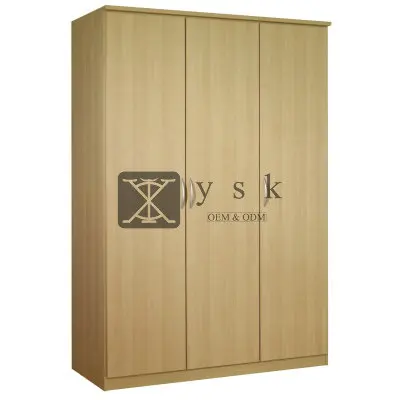 WD-003 Solid Wood Sliding Door Wardrobe For High End Hotel