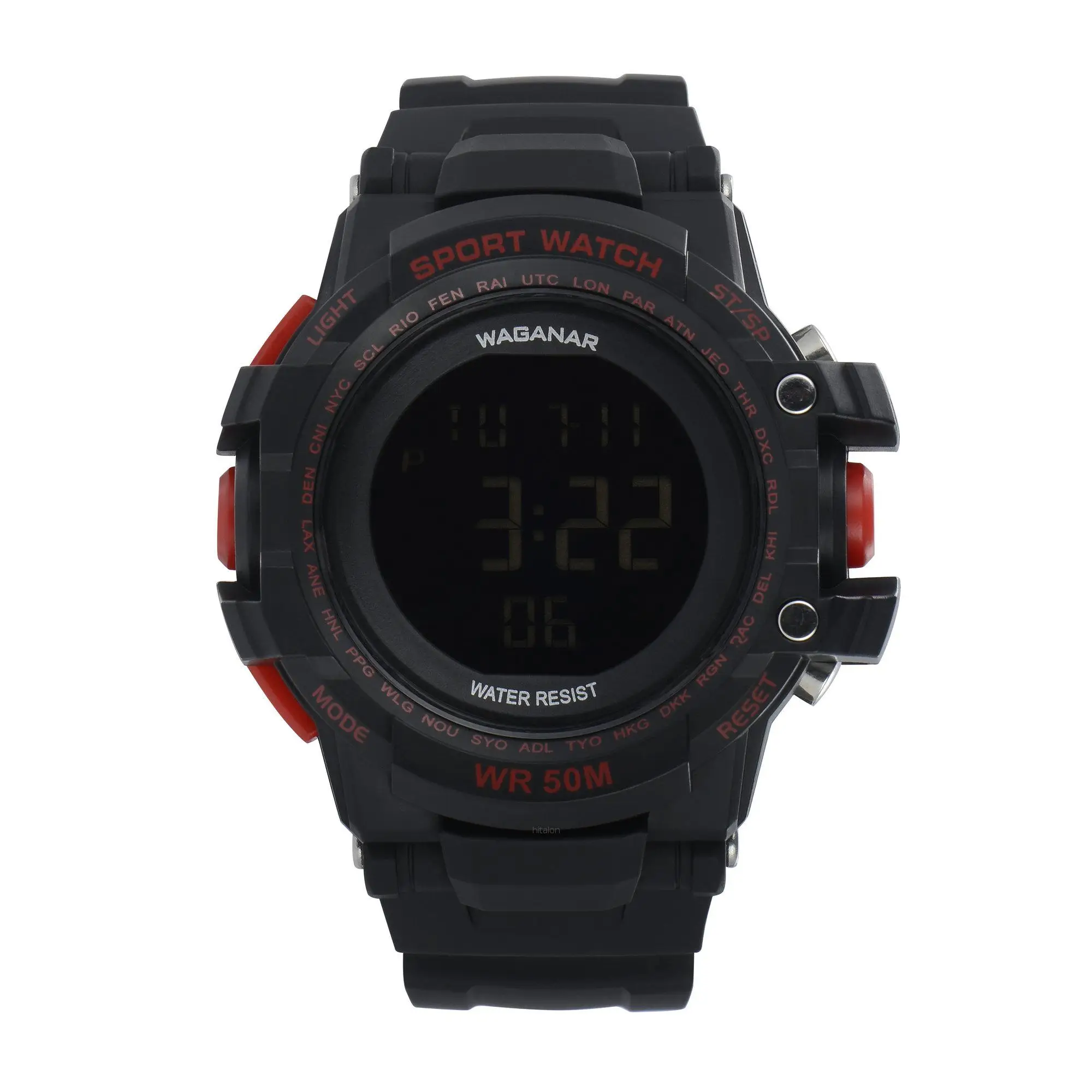 Тактические часы со светодиодной подсветкой для мужчин водонепроницаемые цифровые наручные спортивные распродажа 2020 светодиодные