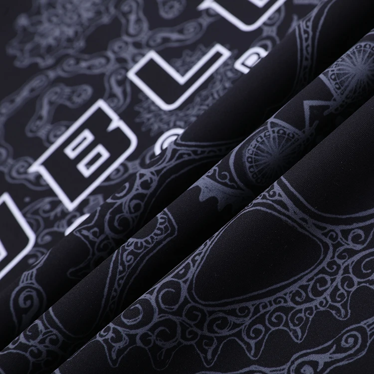 OEM Custom Jiu Jitsu Rash Guard Long Sleeve Stretchy BJJ and MMA Gear Martial Arts Wear Automated cutting sublimation rashguard