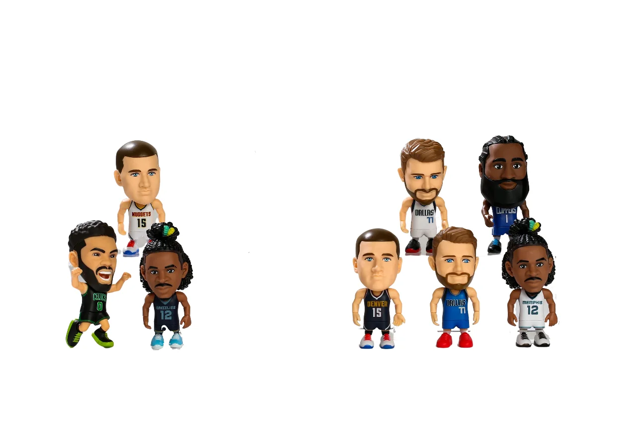 Custom PVC Plastic Crafts Soccer Football Player Bobble head Doll Figurines For Athlete Souvenirs