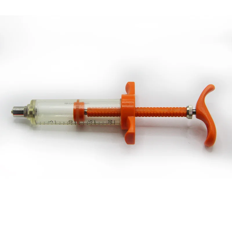 10ml or 20ml Veterinary Instrument TPX nylon Syringe   Vet Vaccine Syringes Veterinary