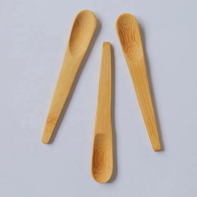 Wholesale custom natural wooden spoon coffee spoon honey spoon easy to clean