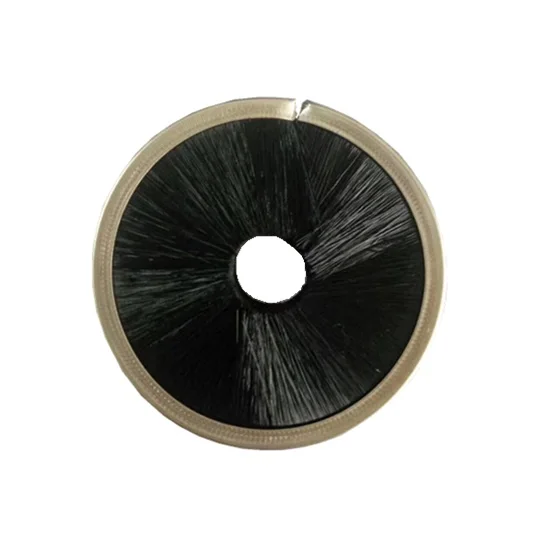Inverted Coil Strip Surface Mount Seal Technical Brushes for Sealing Circular Wire Brush