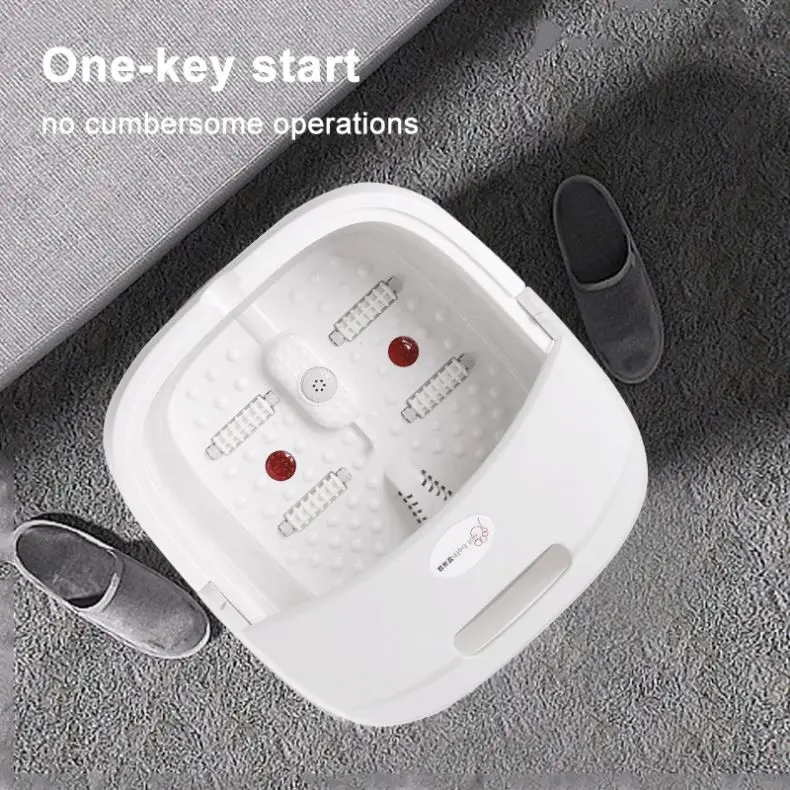 Portable Folding Foot Bath Barrel Collapsible Bath Foot SPA Massage Foot Bath Tub For Home