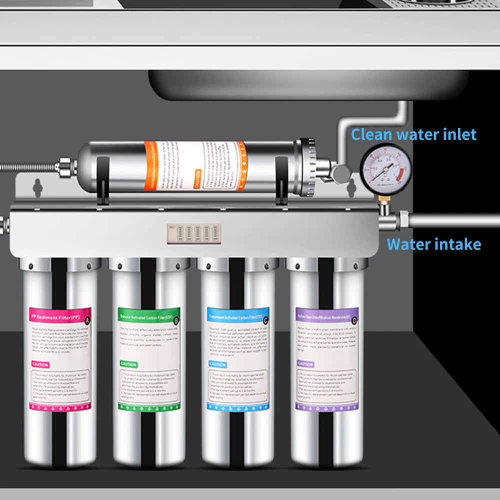 Stainless steel purifier water Reverse Osmosis Water filter system Water Purifier