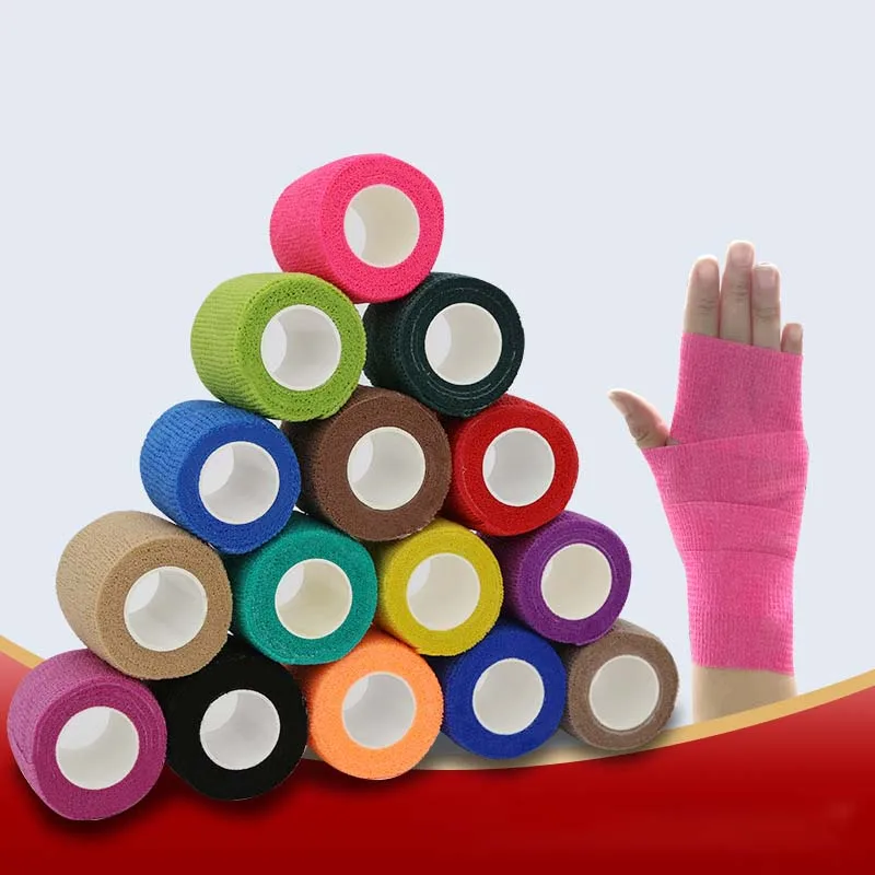 Manufacturer 2.5/5/7.5/10cm Emergency First Aid Bandage Disposable Equipment Fitness Crepe Stockinette Trauma Bandage