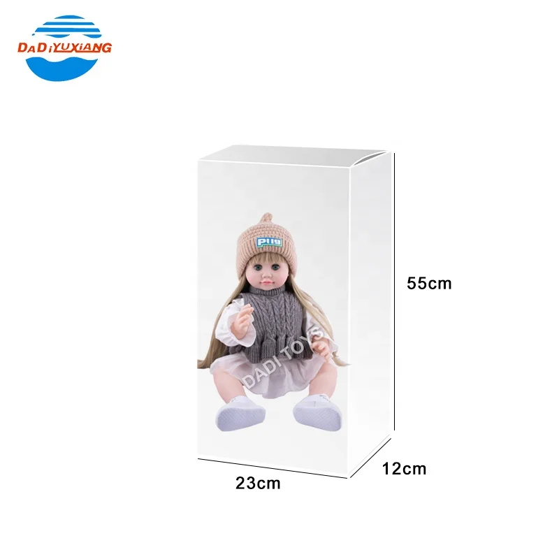 Hot Selling 55Cm Full Body Vinyl Newborn Baby Dolls Reborn, Soft Safty Material Talking Simulation Lifelike Baby Doll