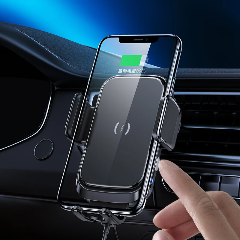  Автомобильный держатель для телефона airvent Беспроводная зарядка автоматическое универсальное Беспроводное зарядное устройство автомобильное