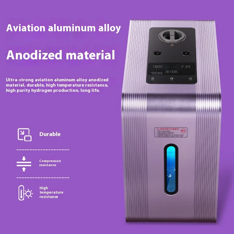 Hydrogen Generator Hydrogen-Oxygen Mixing Device Home Hydrogen Generator 300ml/min-1800ml/min