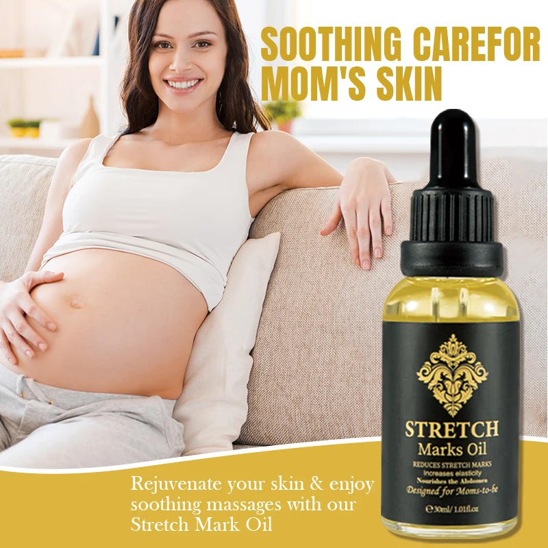 Wholesale Best Natural Stretch Marks Oil Skincare Moisturize Removal Stretch Mark Body Oil For Pregnant Scars Stretch Marks