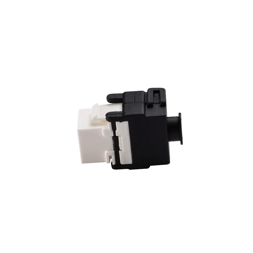 Keystone Jack UTP 180 Degree toolless rj45 cat6 keystone jack with cable holder OEM Factory