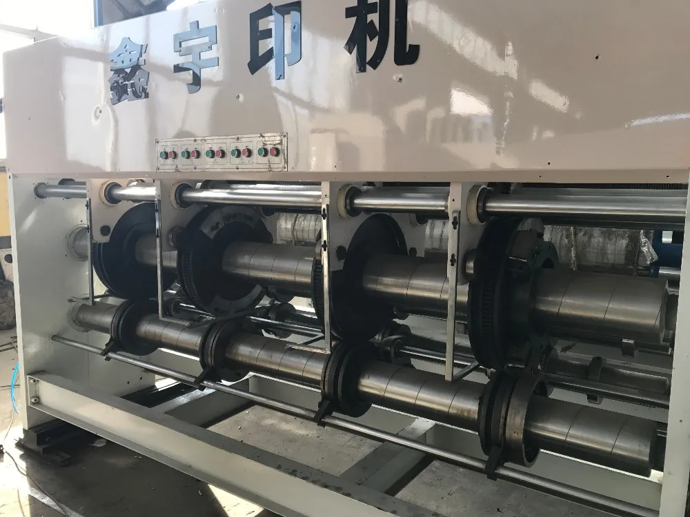 
SYKM 950/SYKM4212 HIGH SPEED FLEXO PRINTING &SLOTTING & ROTARY DIE-DIE-CUTTING MACHINE(LEAD EDGE FEEDING) 