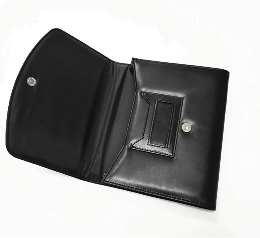 Custom filling supply leather car registration document holder vehicle insurance card file folder